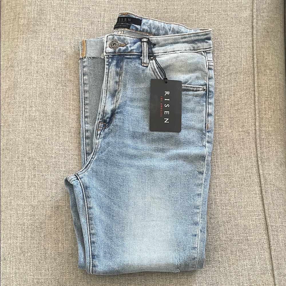 Risen Women's Light Blue Skinny Jeans